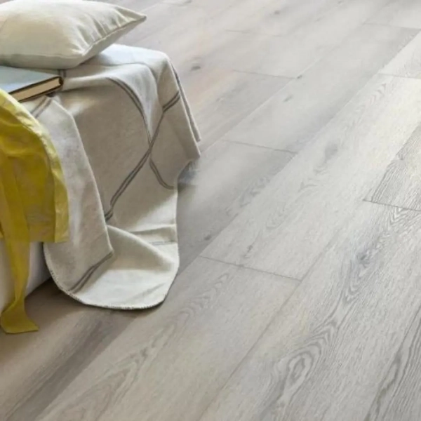 Klebevinyl - Hellgraue Eiche Baltimore - 2.5mm/0.55mm - Rigid Vinylboden