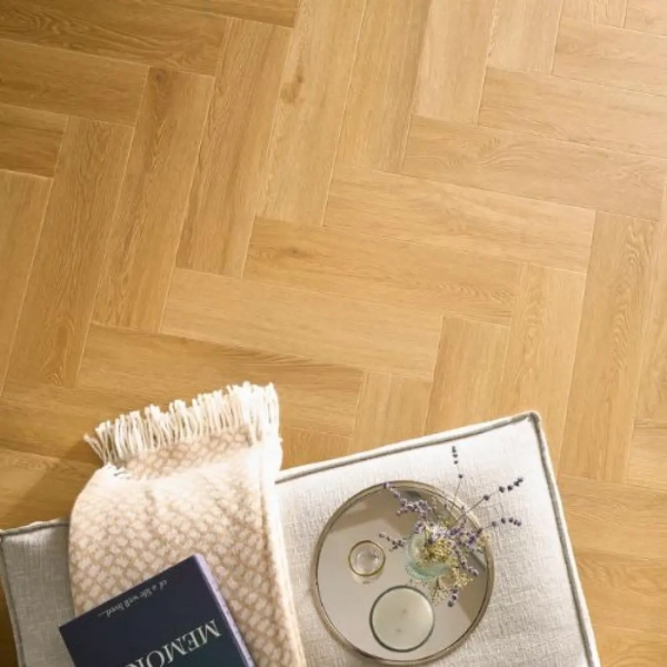 Fischgräten Vinyl - Herringbone Eiche Menor (DAS 223) 2.5mm/0.55mm - Klebevinyl