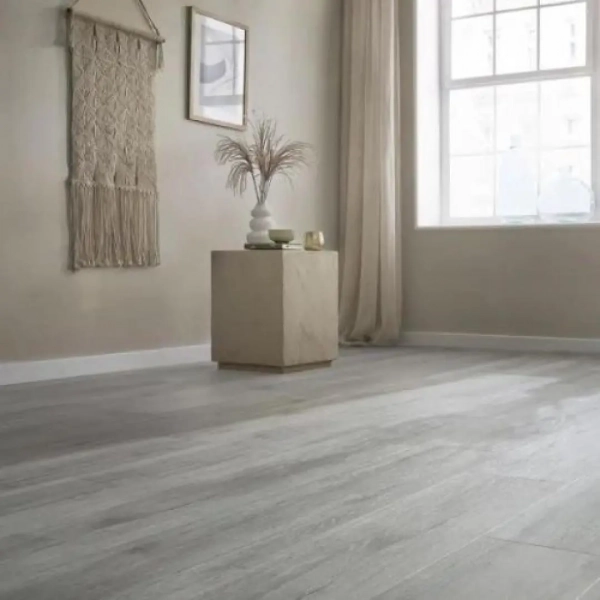 Klebevinyl - Graue Eiche Alaskan (DA 102) 2.5mm/0.55mm - Vinylboden auf Fliesen