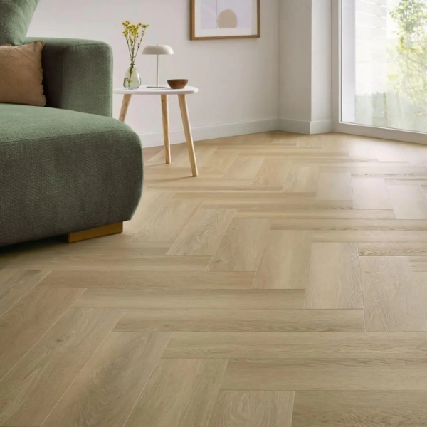 Fischgräten Vinyl - Herringbone Eiche Johannes (DAS 222) 2.5mm/0.55mm - Klebevinyl